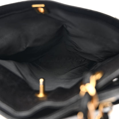 Chanel Caviar CC Shopper Tote Black 5 of 20