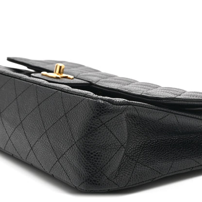 Chanel Caviar Quilted Medium Double Flap Black 10 of 10