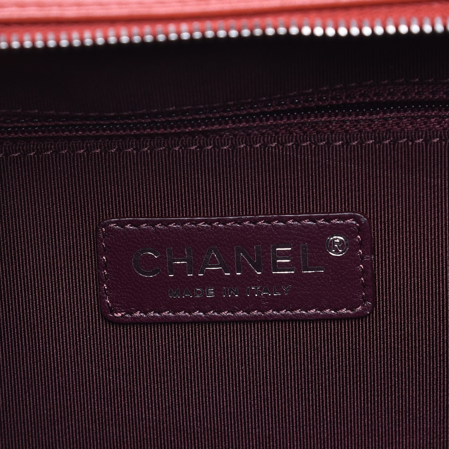 Chanel Lambskin Quilted Small Coco Boy Camera Case Red 7 of 9