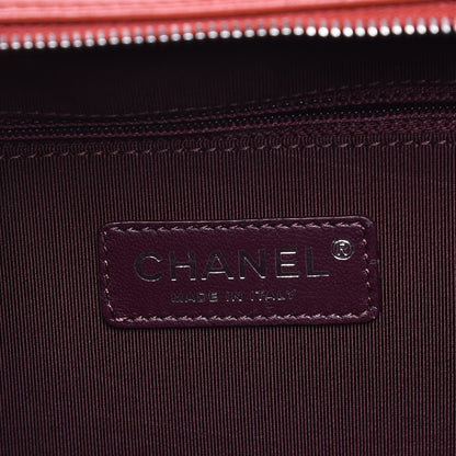 Chanel Lambskin Quilted Small Coco Boy Camera Case Red 7 of 9