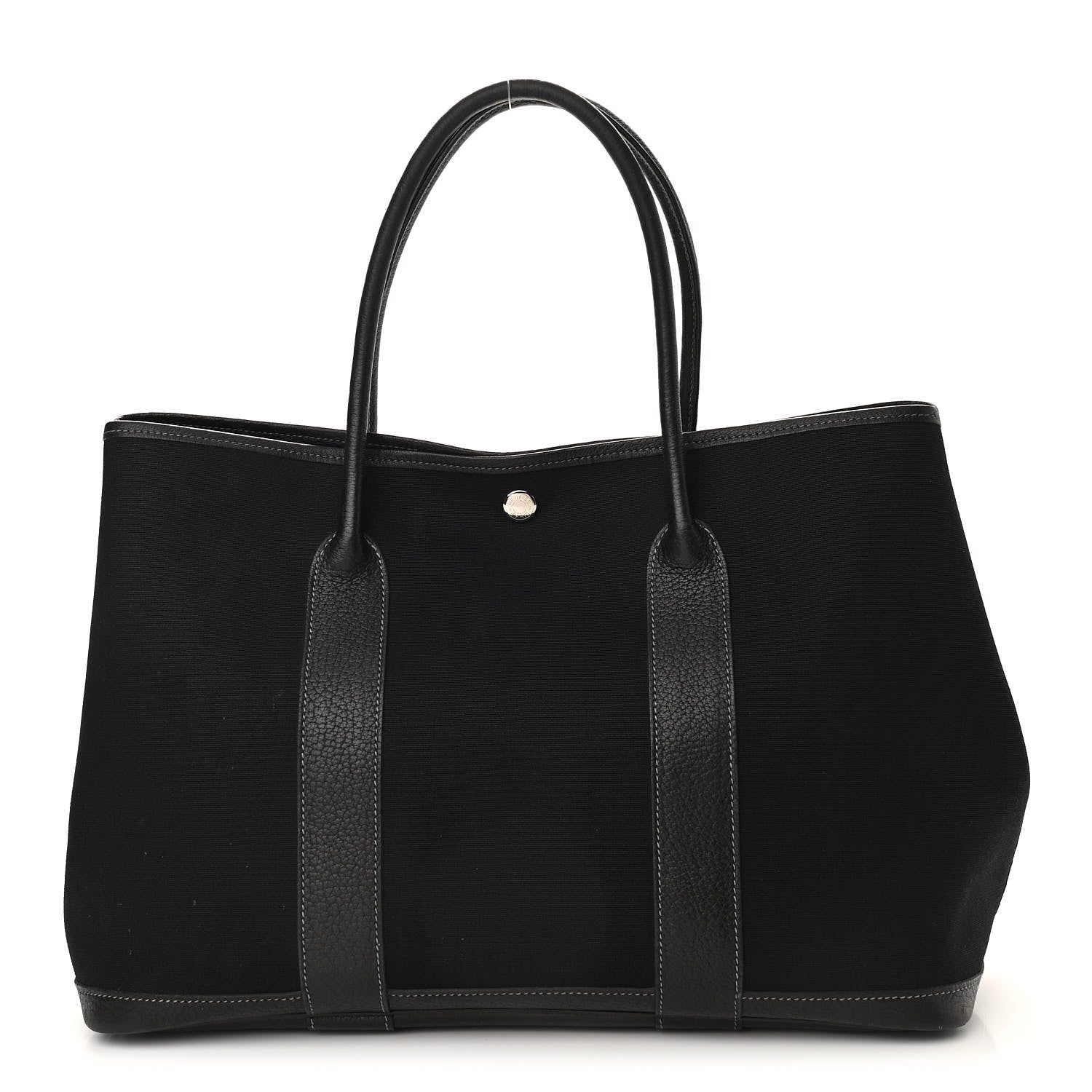 Hermes Toile Negonda Garden Party Tote 36 MM Black 1 of 10