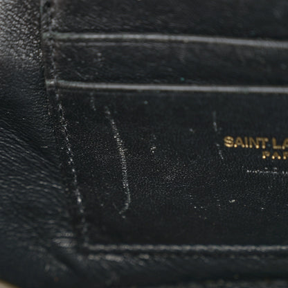 Saint Laurent Grain De Poudre Matelasse Monogram Mini Lou Camera Bag Black 12 of 13
