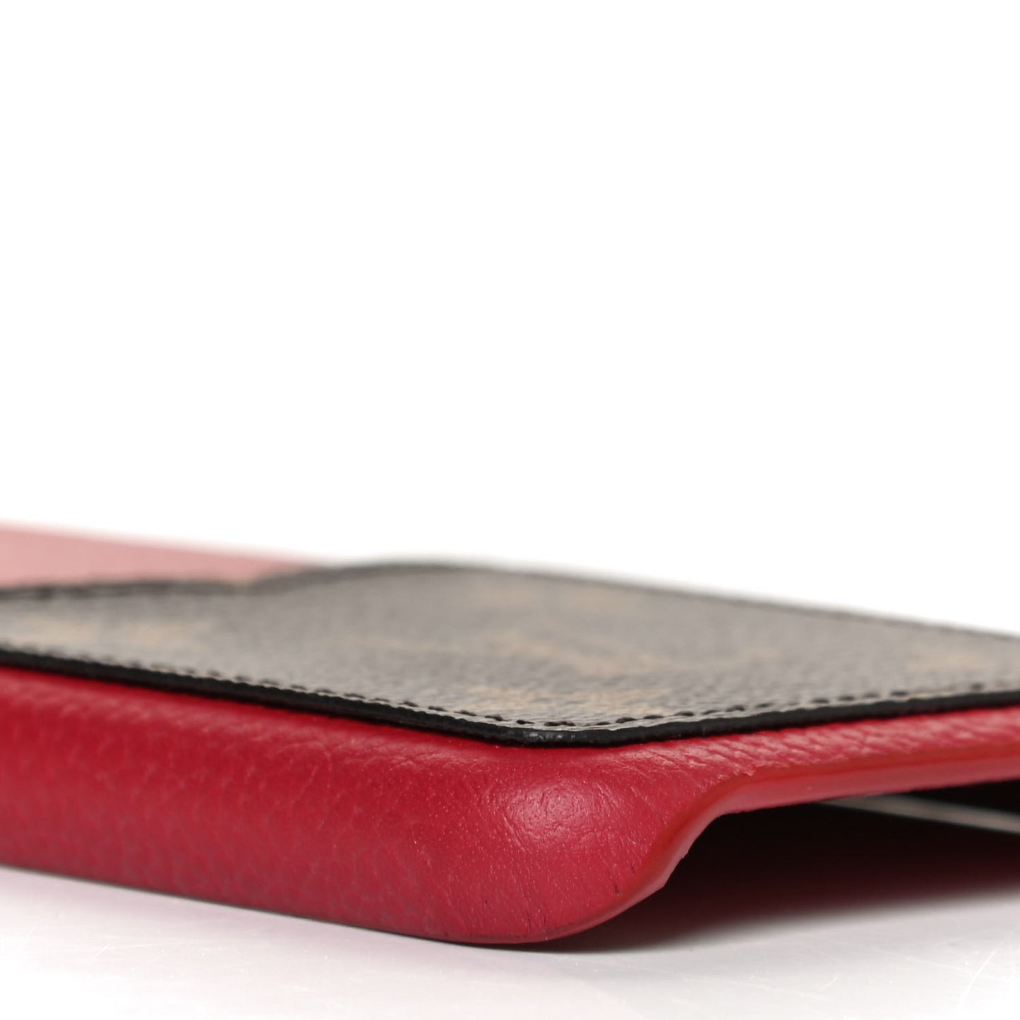 Calfskin Monogram iPhone X/XS Bumper Scarlet