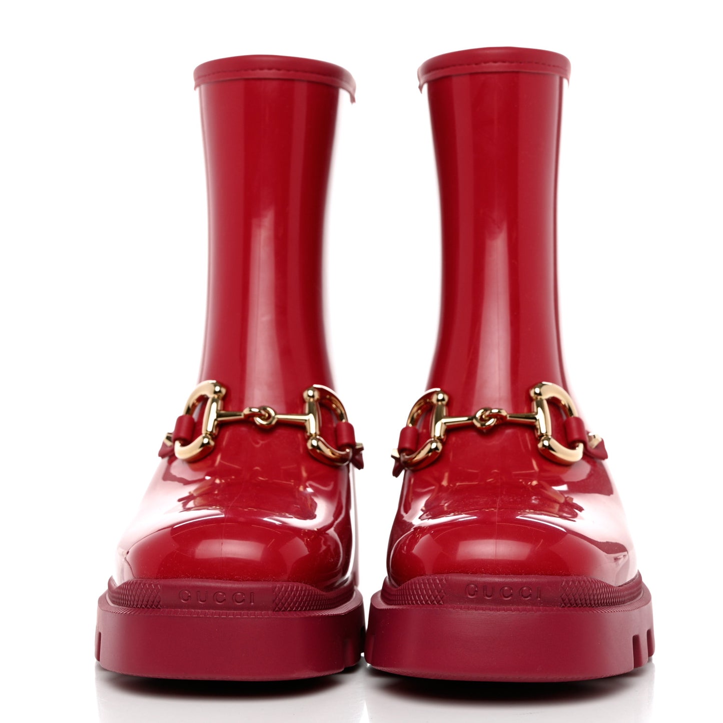 Rubber Womens Horsebit Ankle Boots 39 Petunia