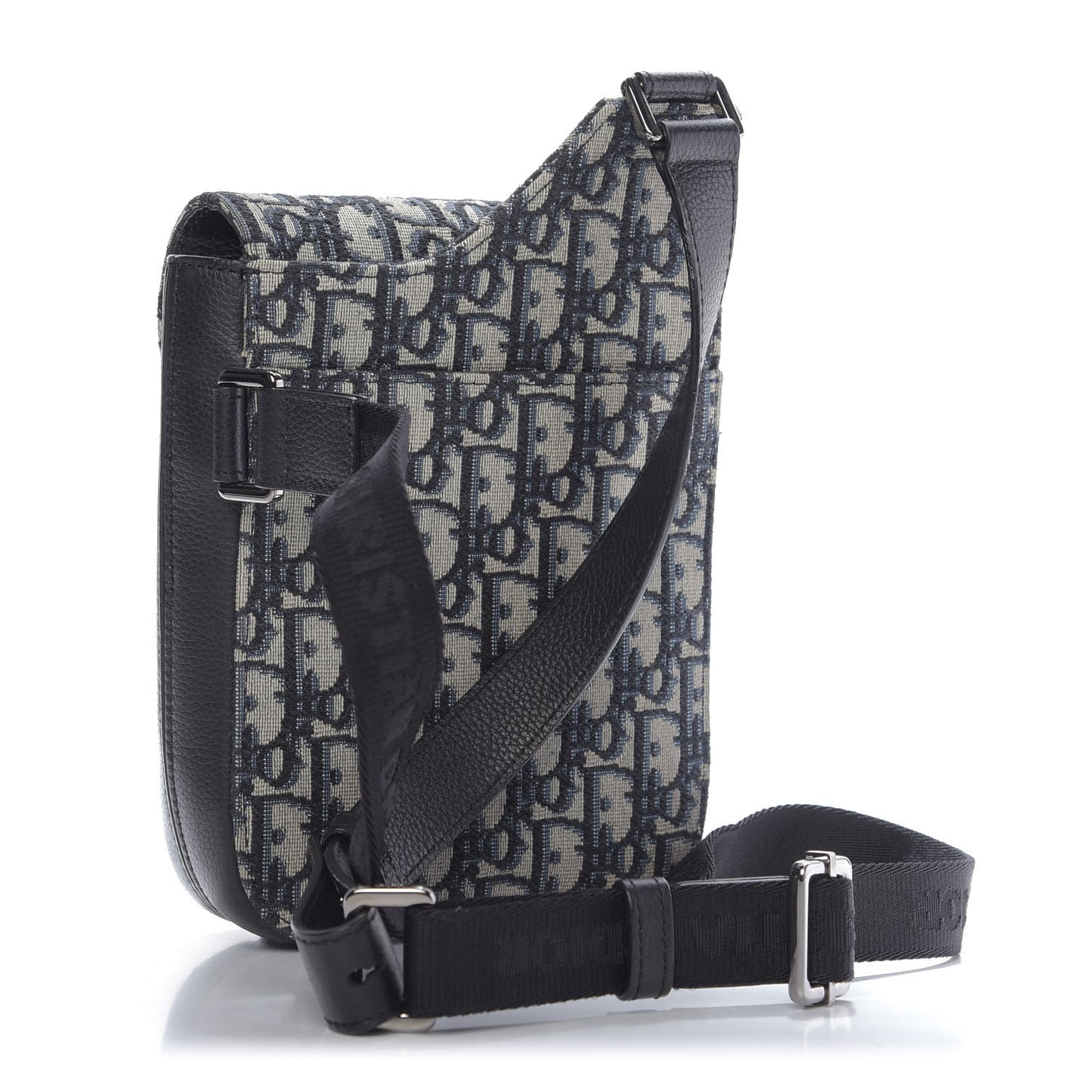 Oblique Saddle Pouch Blue