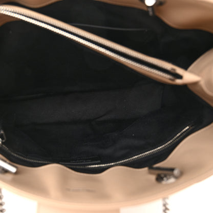 Saint Laurent Calfskin Y Quilted Monogram Large Loulou Shopper Nude Powder 5 of 10