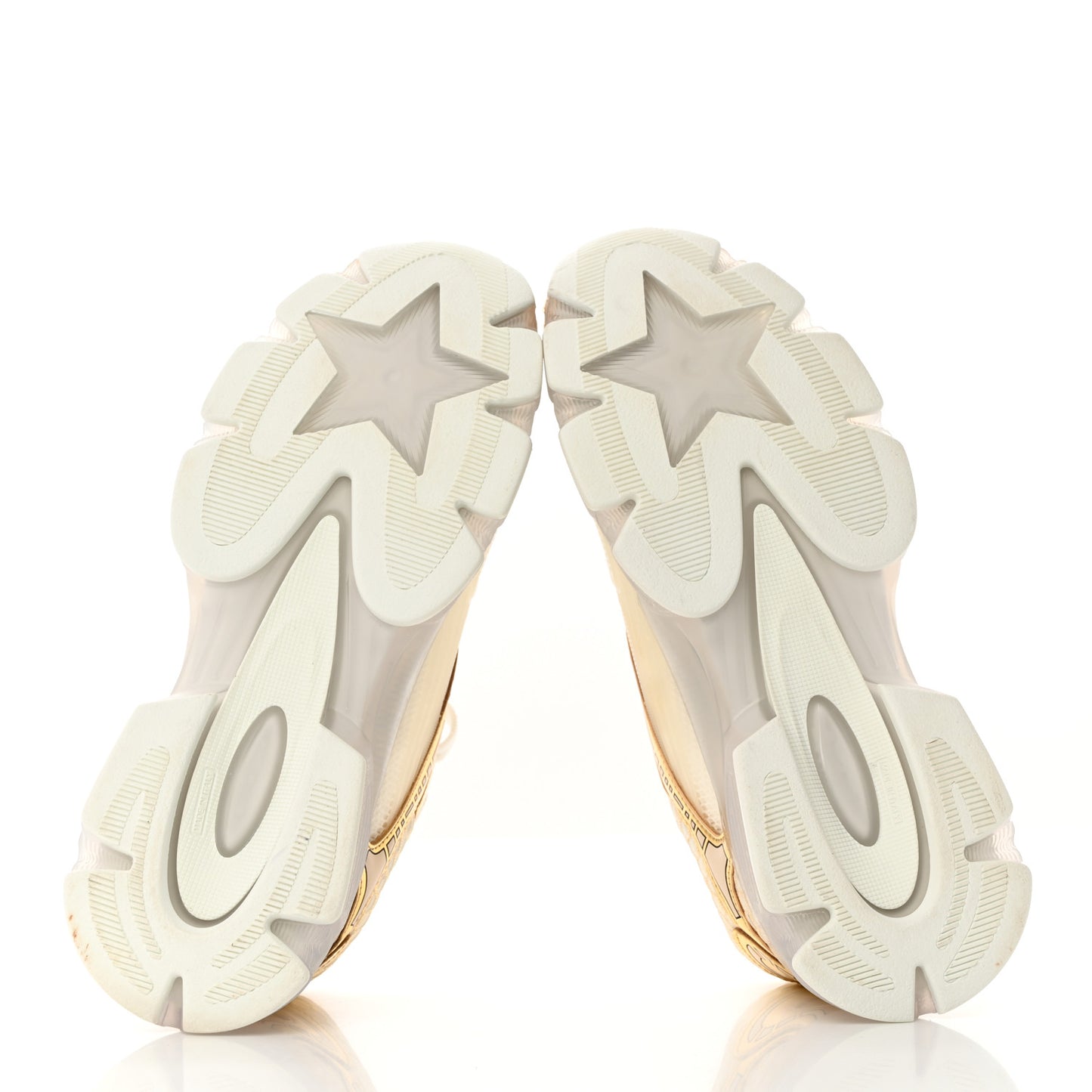 Matte Technical Fabric Mesh Dior Vibe Sneakers 39.5 White Gold