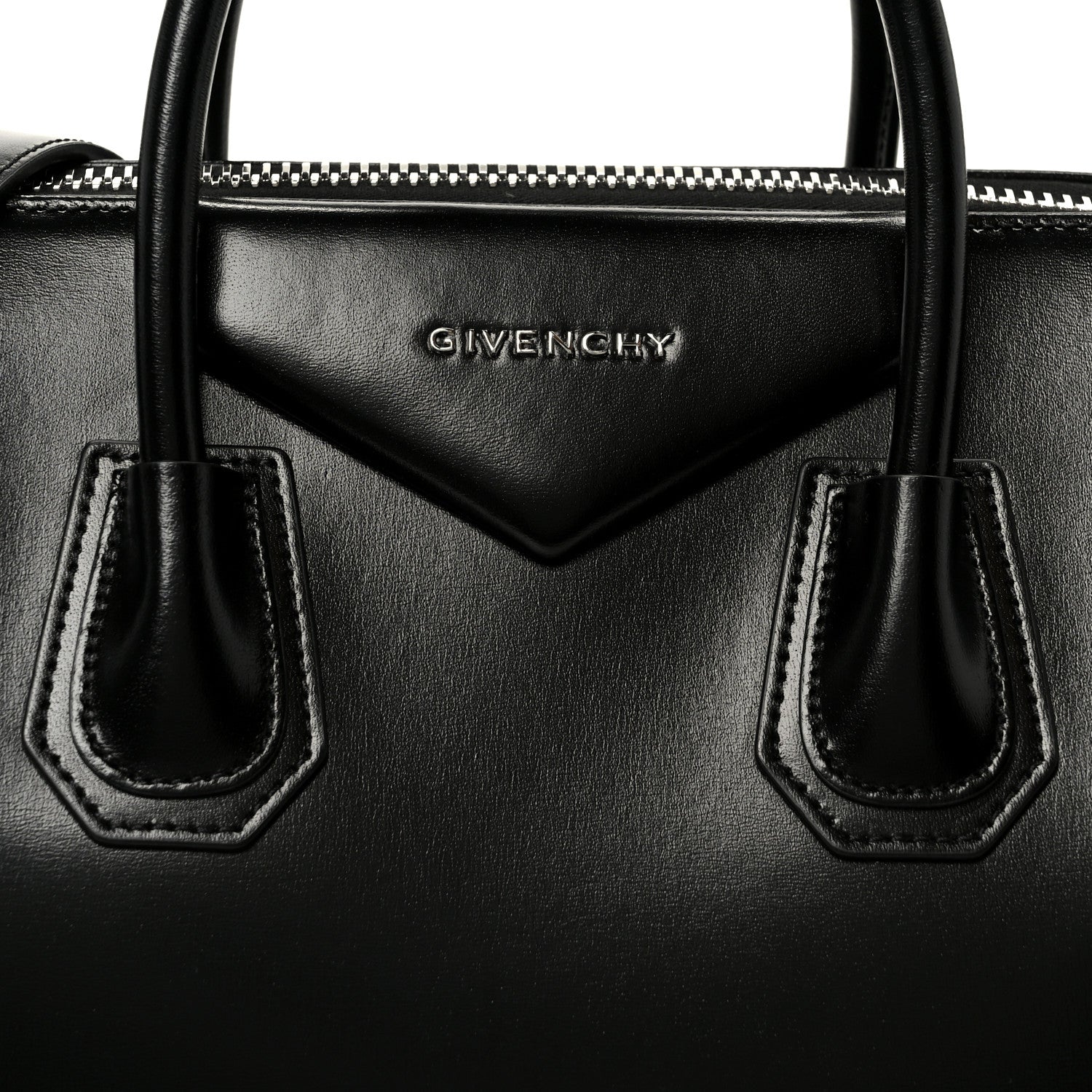 Givenchy Shiny Lord Calfskin Medium Antigona Black 8 of 10