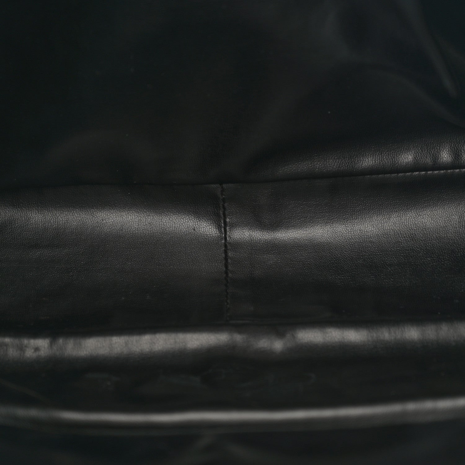 Chanel Lambskin Quilted Shopping Tote Black 5 of 17