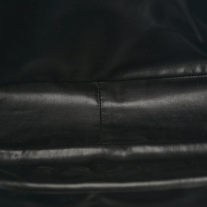 Chanel Lambskin Quilted Shopping Tote Black 5 of 17