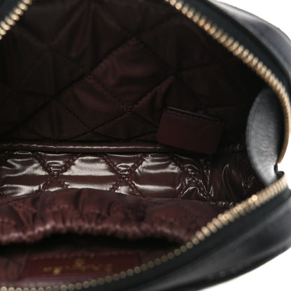 Chanel Caviar Quilted Small Curvy Pouch Cosmetic Case Black 5 of 9