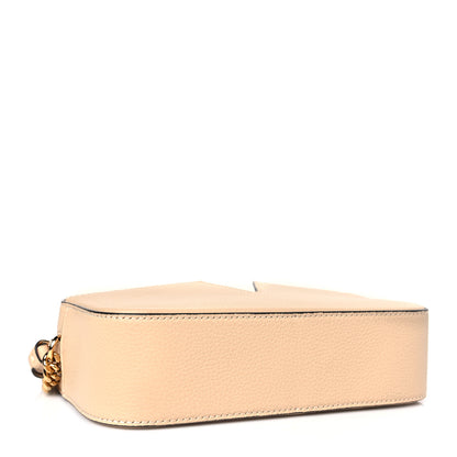 Versace Grainy Calfskin Virtus Small Camera Bag Beige 3 of 7