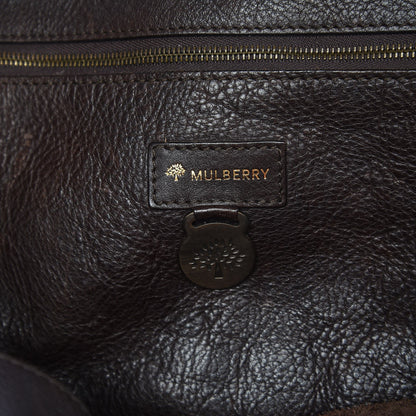 Mulberry Calfskin Roxanne Satchel Chocolate 6 of 9