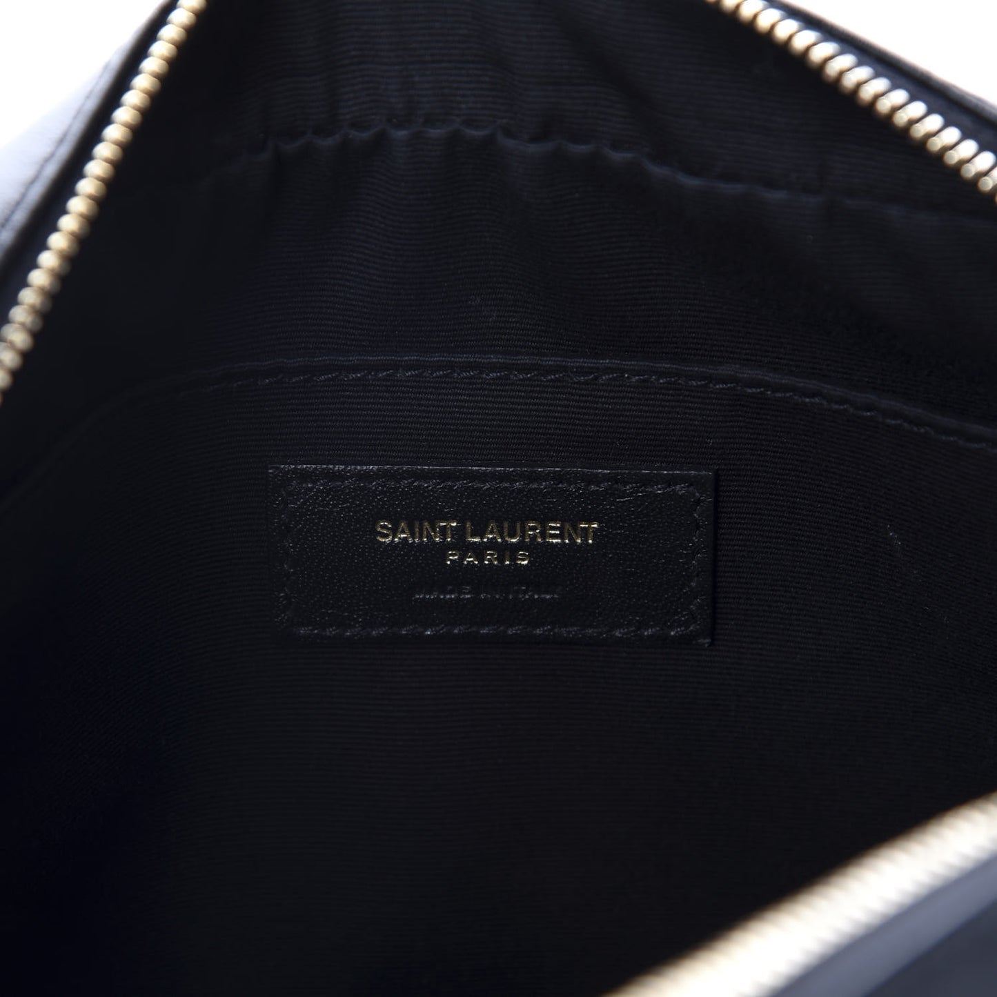 Calfskin Matelasse Monogram Lou Camera Bag Black