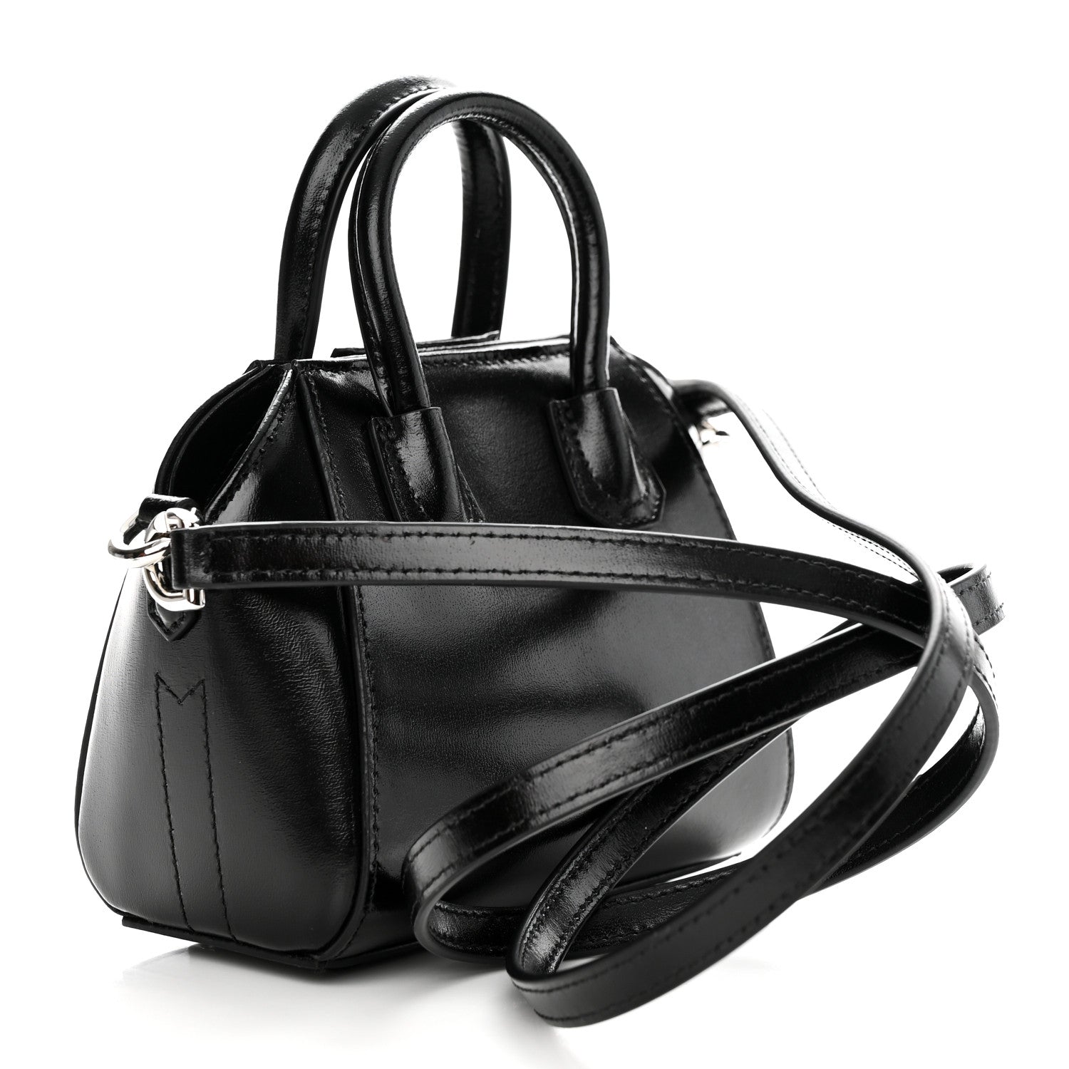 Givenchy Shiny Lord Calfskin Micro Antigona Black 3 of 10