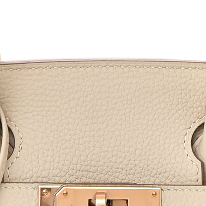Hermes Togo Birkin 30 Craie 8 of 12