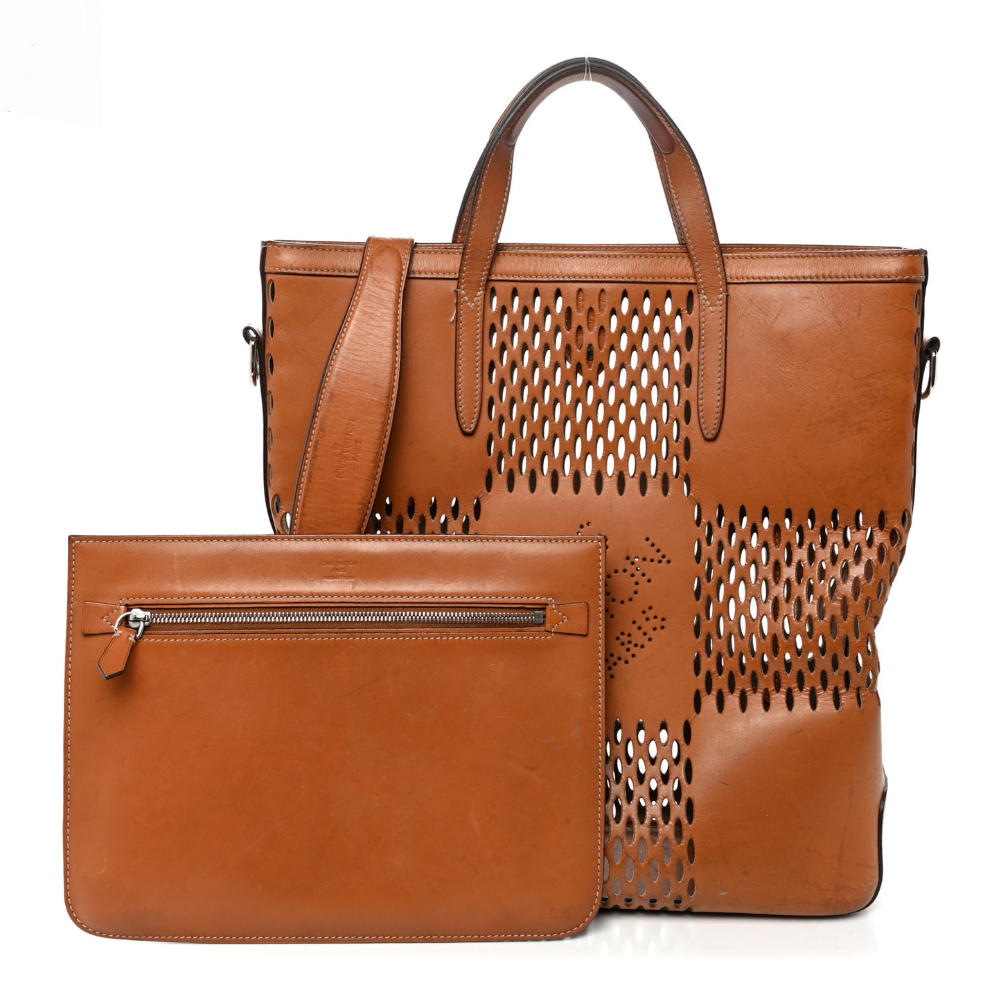Nomade Grand Damier North West Cognac