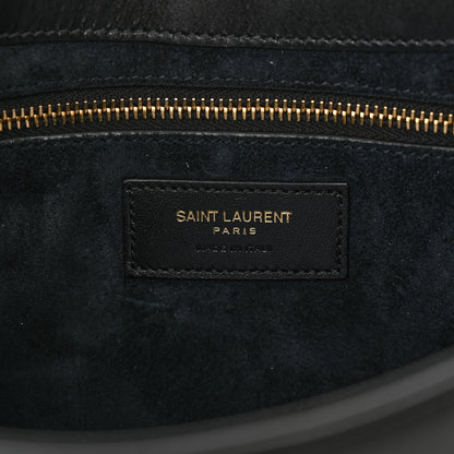 Saint Laurent Smooth Calfskin Le 5 A 7 Hobo Black 6 of 9
