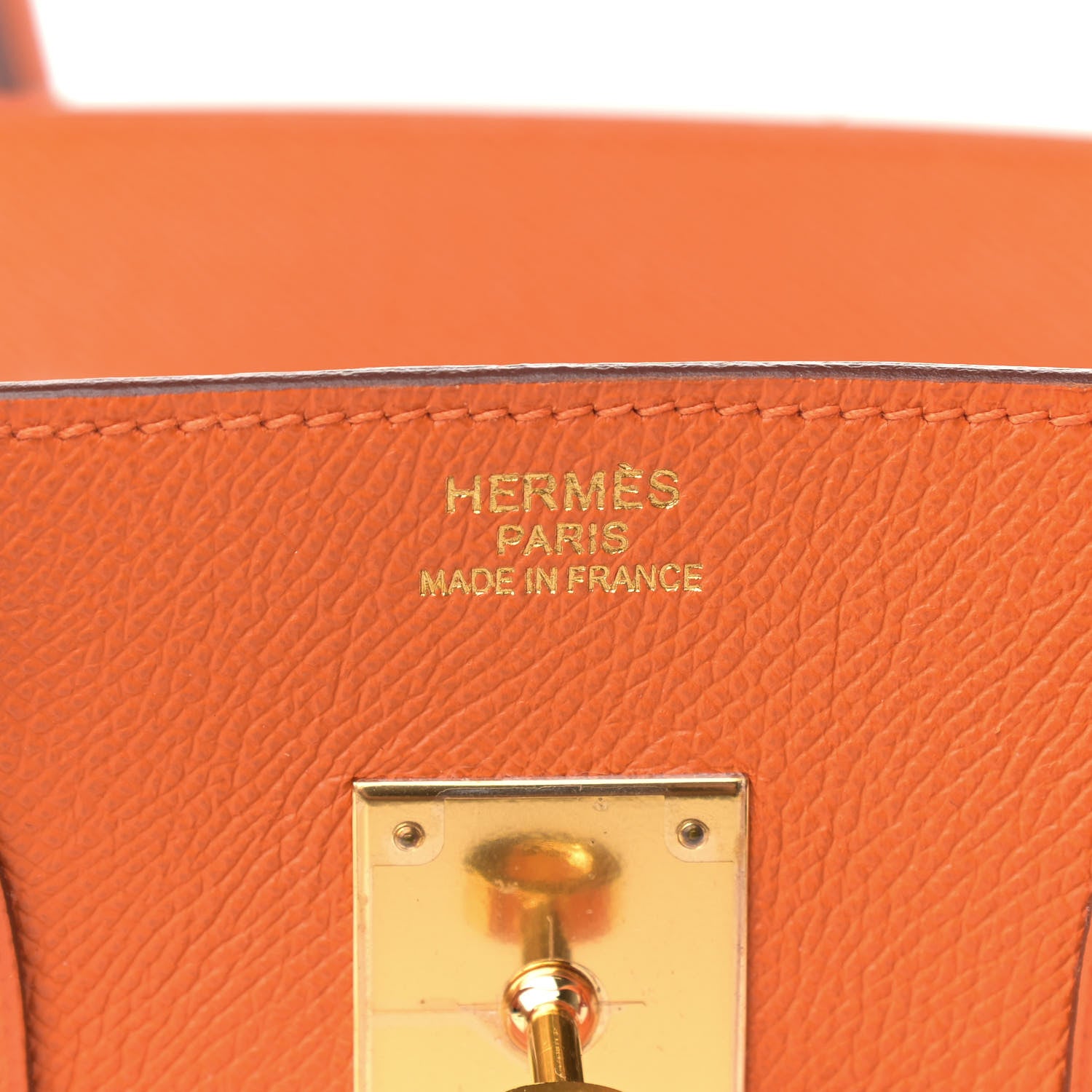 Hermes Epsom Birkin 35 Orange 5 of 17