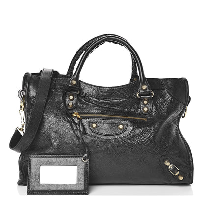 Balenciaga Agneau Giant 12 Gold Hardware City Black 1 of 11