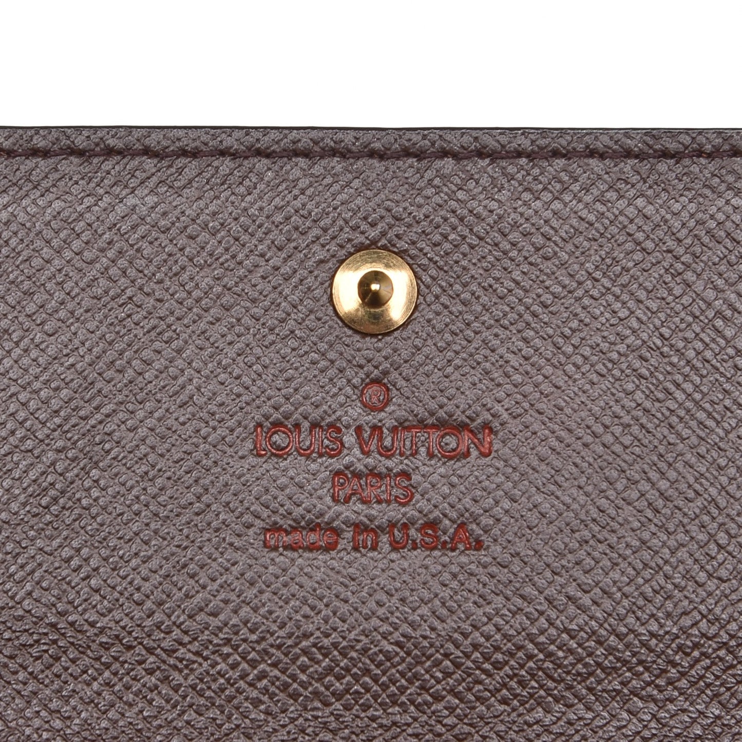Damier Ebene Elise Wallet