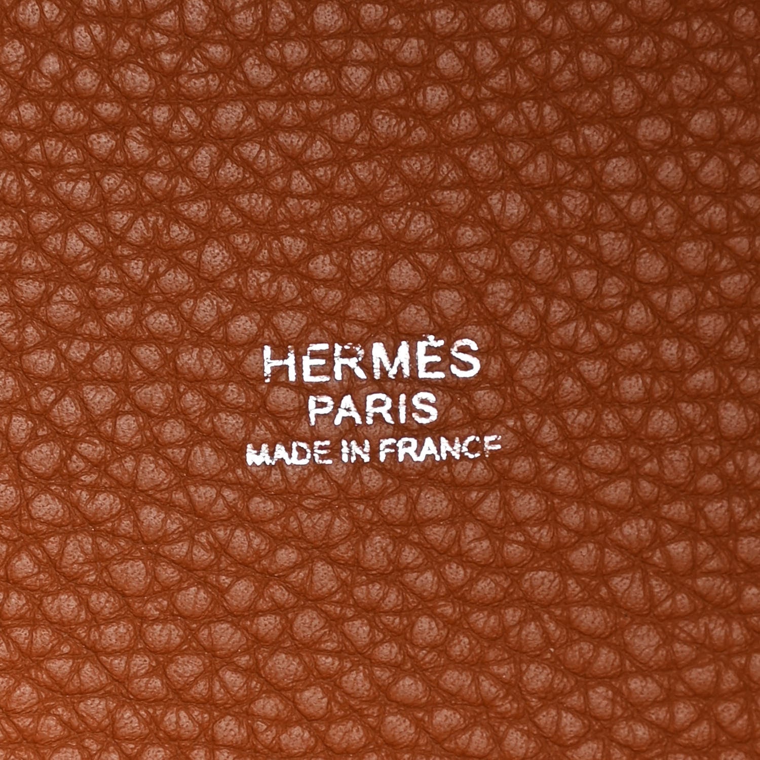 Hermes Taurillon Clemence Picotin Lock 22 MM Gold 6 of 10