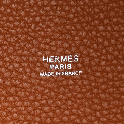 Hermes Taurillon Clemence Picotin Lock 22 MM Gold 6 of 10