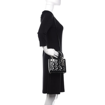 Christian Dior Patent Cannage Mini Lady Dior Black 2 of 9