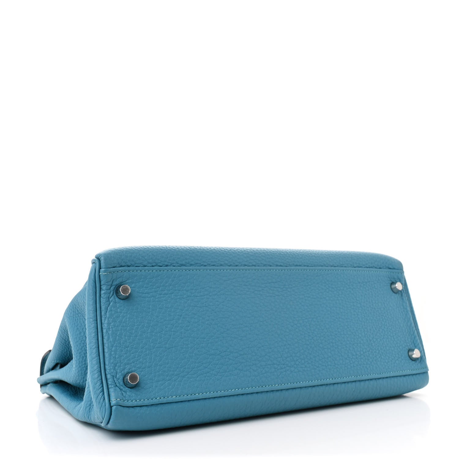 Hermes Togo Kelly Retourne 32 Turquoise 4 of 10
