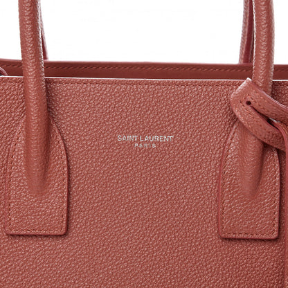 Saint Laurent Grained Calfskin Baby Sac De Jour Mystic Rose 9 of 10