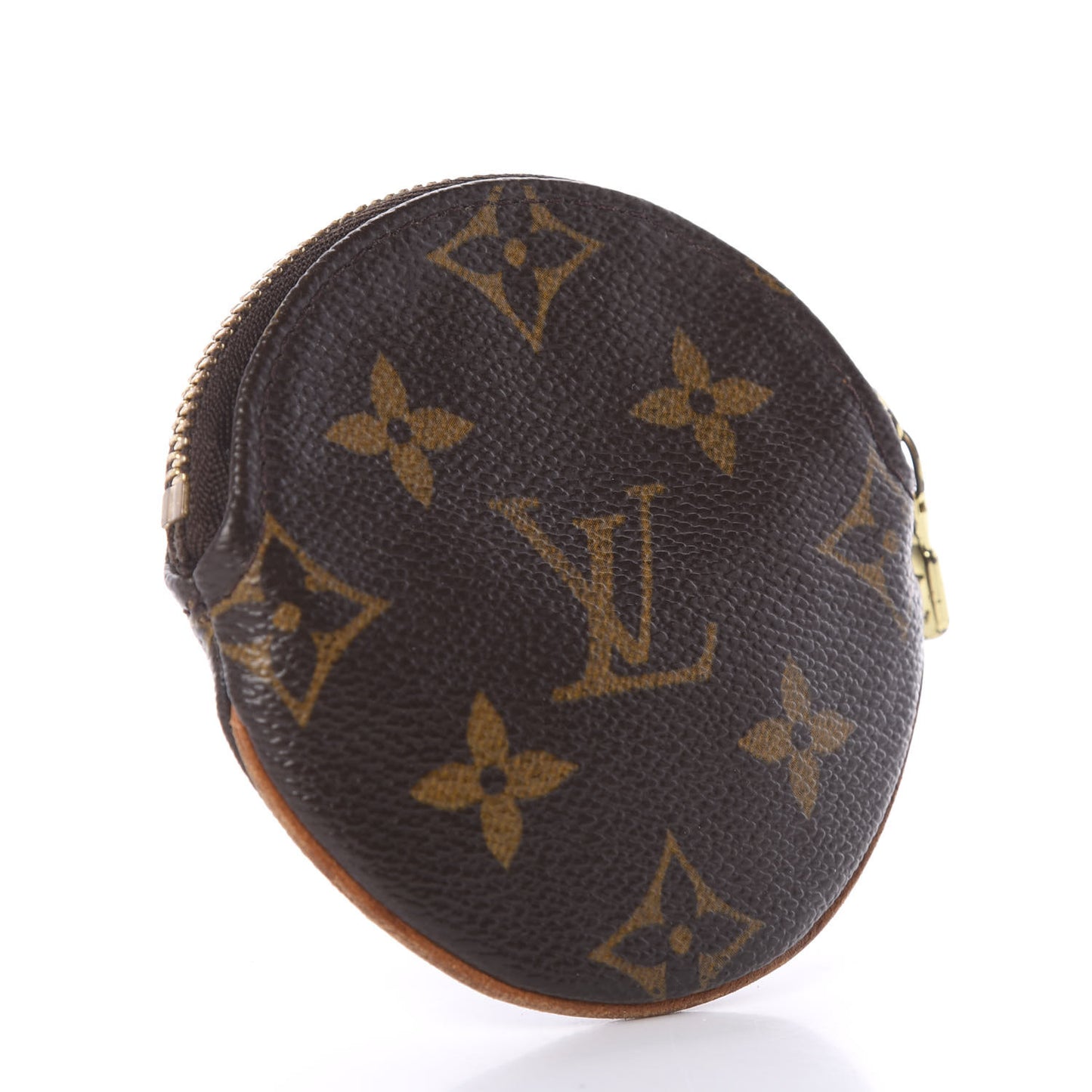 Monogram Round Coin Purse
