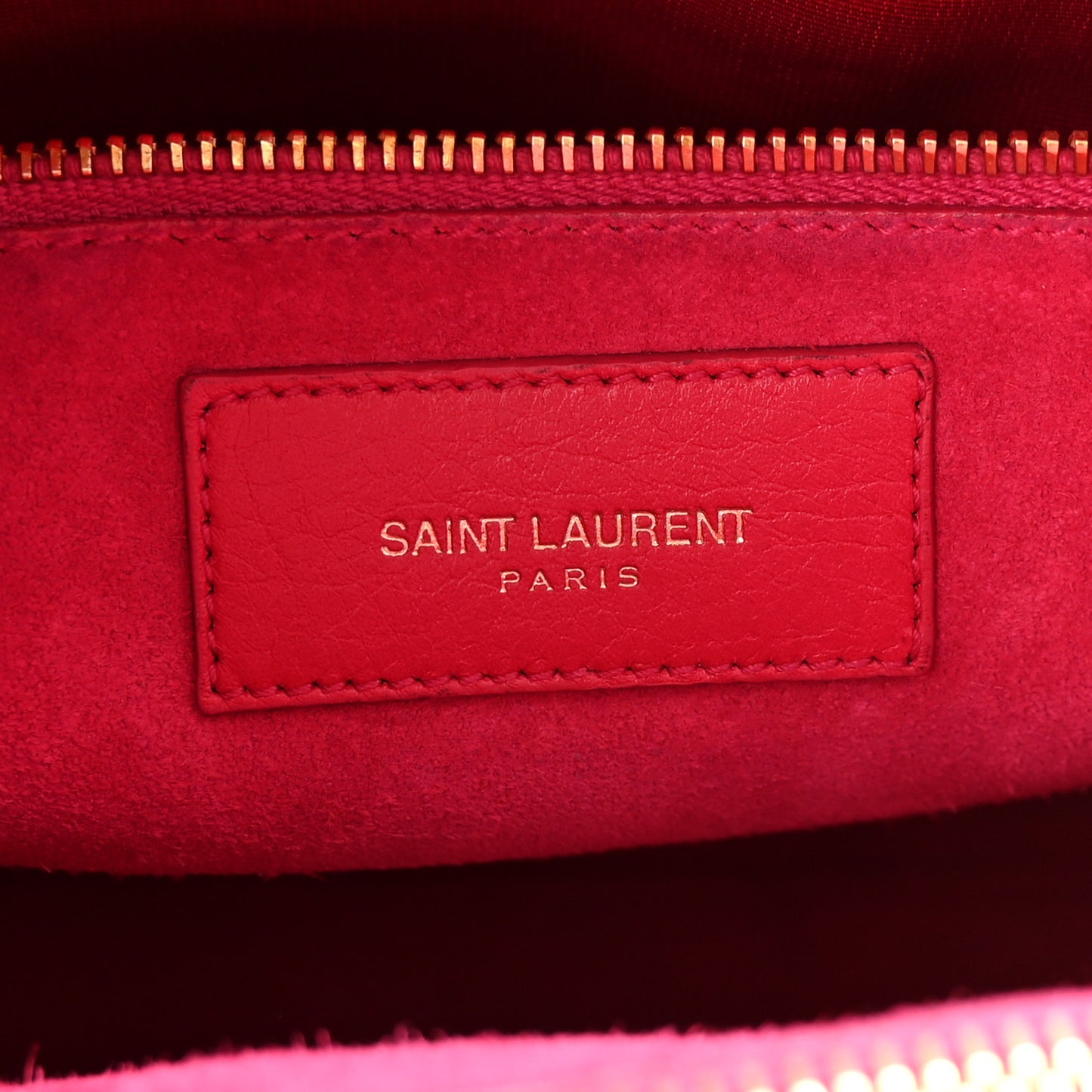 Calfskin Small Sac De Jour Lipstick Fuchsia