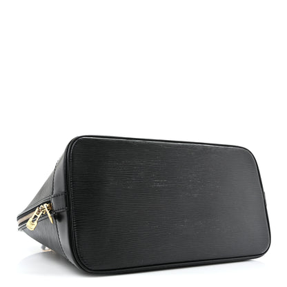 Louis Vuitton Epi Alma PM  Black 4 of 13