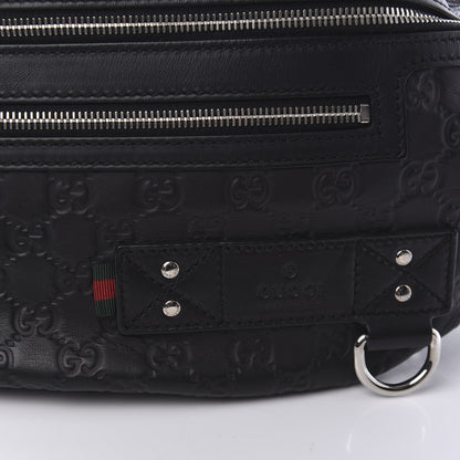 Gucci Guccissima Web Belt Bag Black 10 of 10