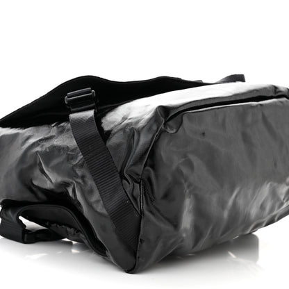 Chanel Coated Canvas Sport Messenger Black 9 of 10