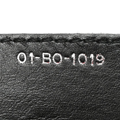Christian Dior Coated Canvas Cannage Large Panarea Wood Tote Black 7 of 19