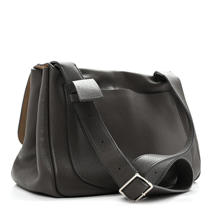 The Row Calfskin Small Mail Bag Ash Grey 3 of 12