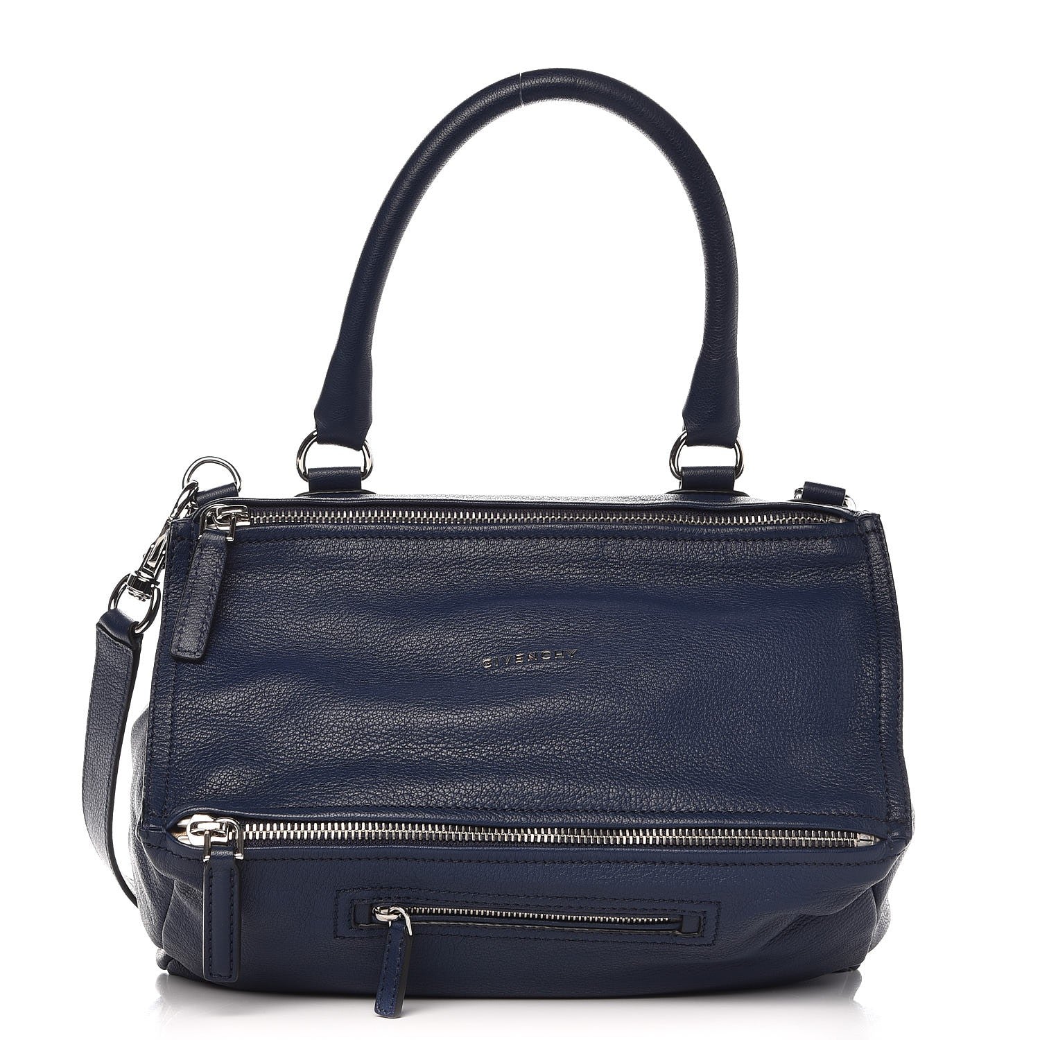 Givenchy Sugar Goatskin Medium Pandora Navy 1 of 9