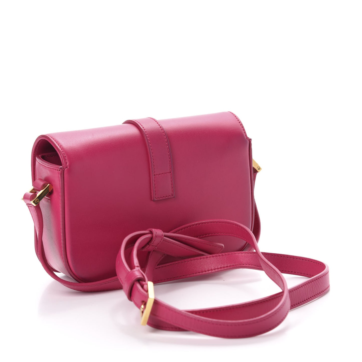 Smooth Calfskin Small Classic Monogram Universite Bag Fuchsia