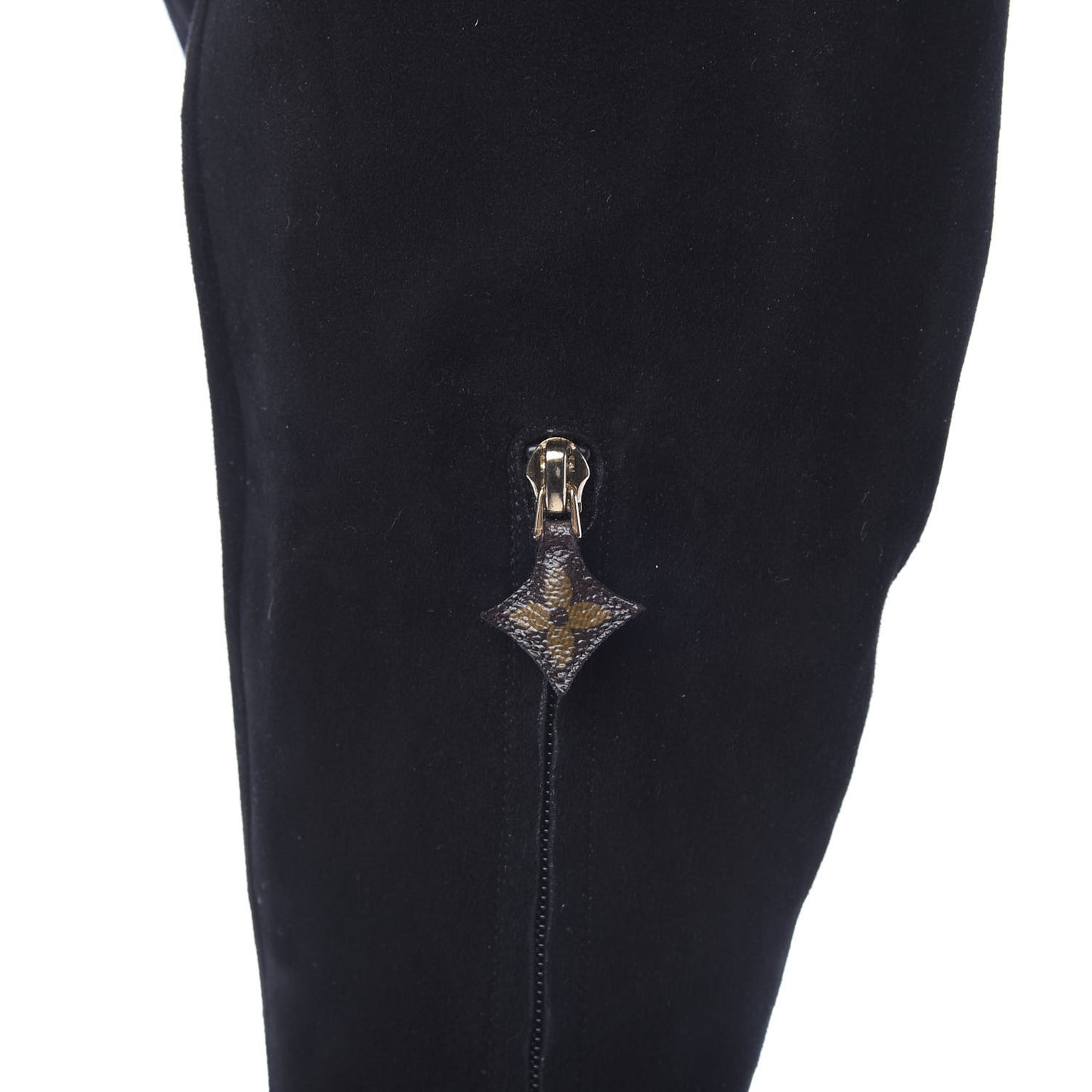 Suede Skyline Thigh High Boots 37.5 Black