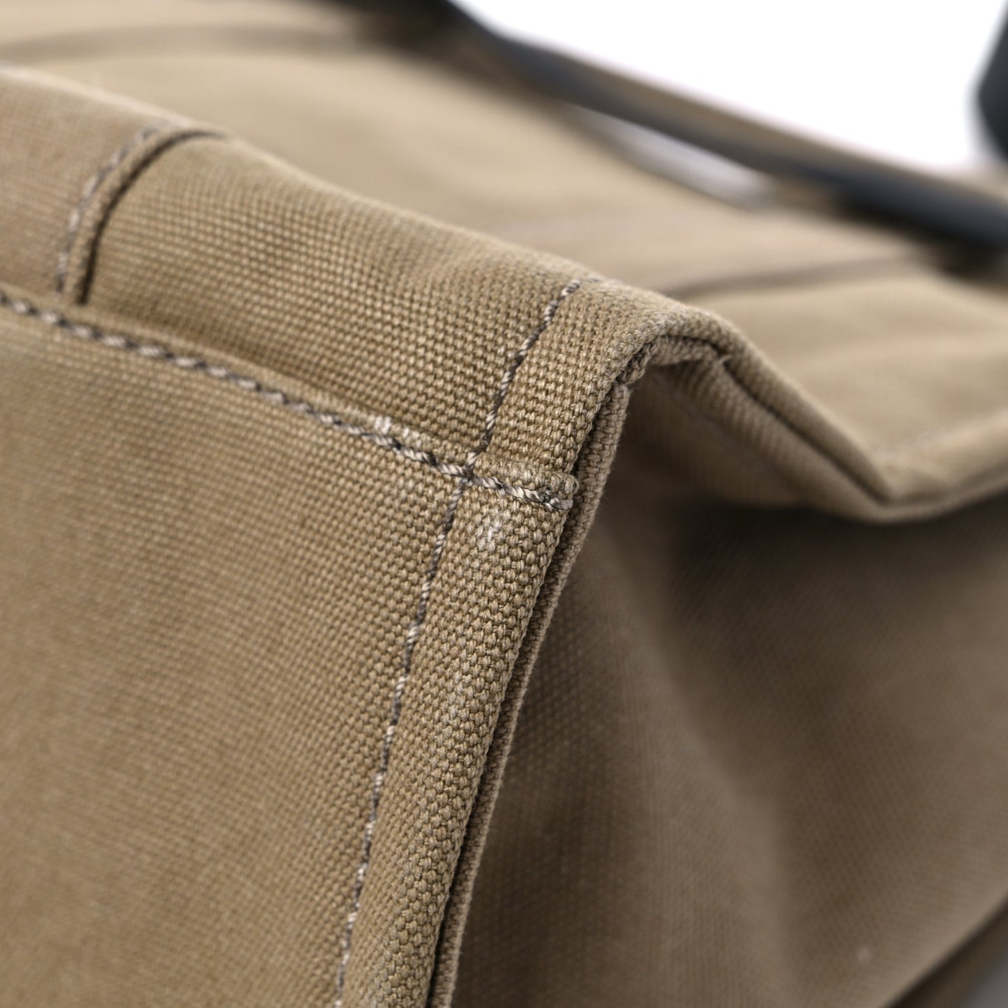 Cotton Canvas Medium The Traveler Tote Bag Slate Green