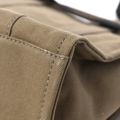 Marc Jacobs Cotton Canvas Medium The Traveler Tote Bag Slate Green 10 of 10