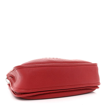 Hermes Taurillon Clemence Evelyne III PM Rubis 4 of 17