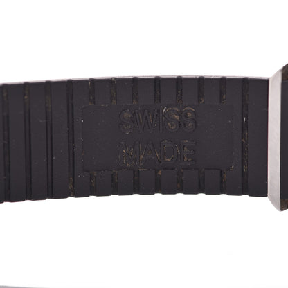 Fendi Stainless Steel Rubber 27mm Bussola Bubble Quartz Watch Black 8 of 12