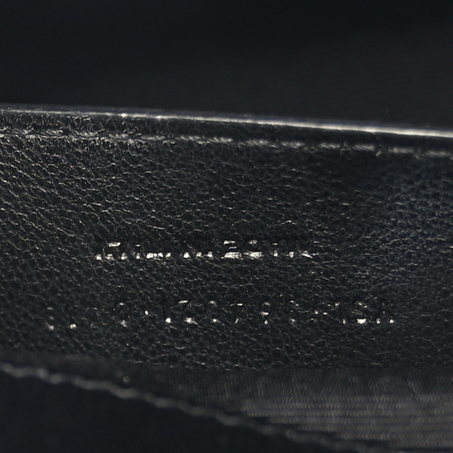 Grain De Poudre Medium Classic Monogram Kate Satchel Black