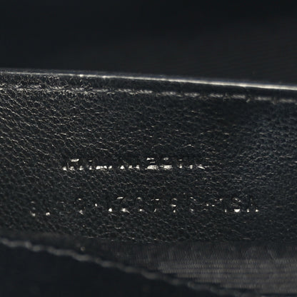 Saint Laurent Grain De Poudre Medium Classic Monogram Kate Satchel Black 7 of 9