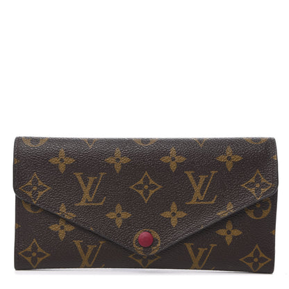 Louis Vuitton Monogram Josephine Wallet Fuchsia 1 of 7