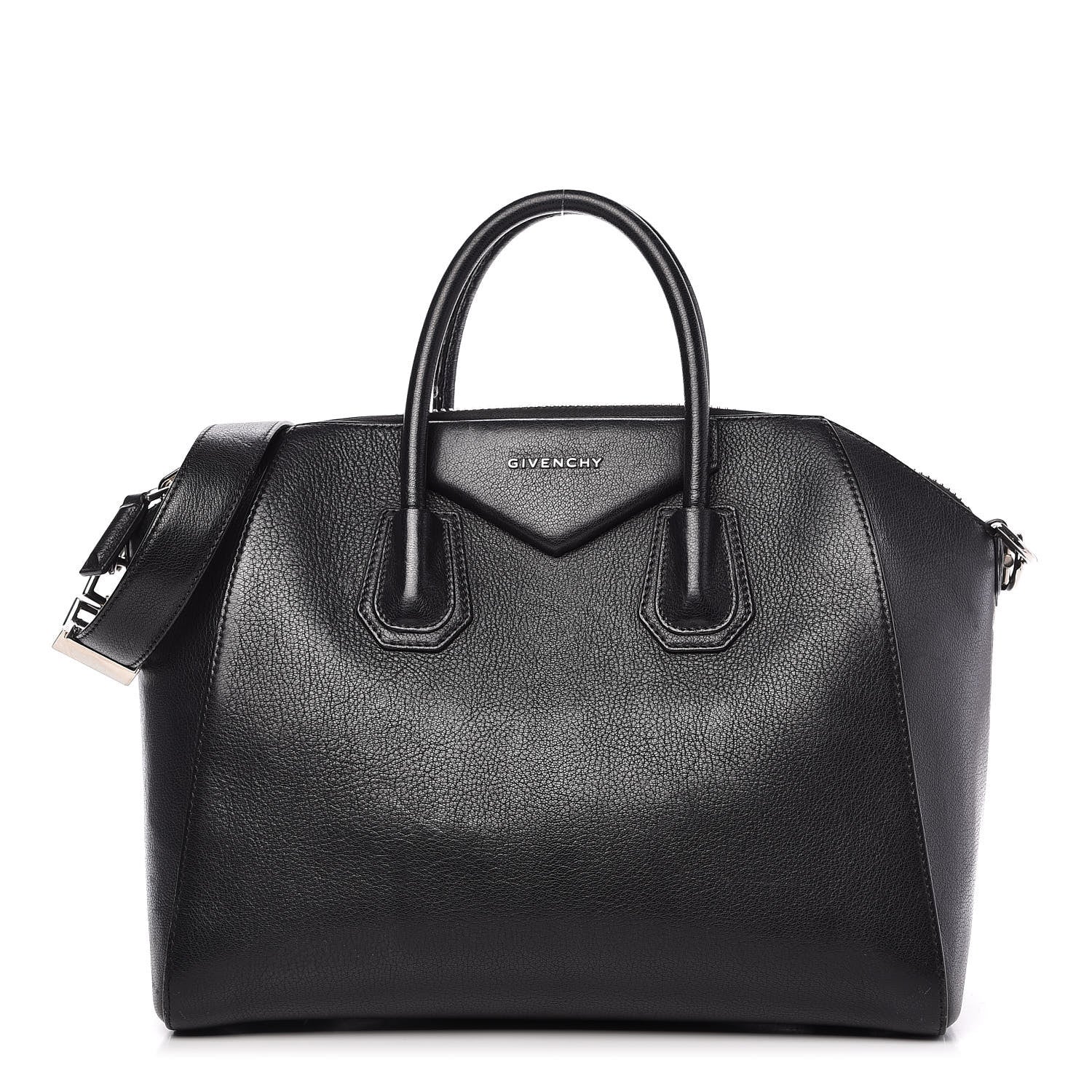 Givenchy Sugar Goatskin Medium Antigona Black 1 of 10