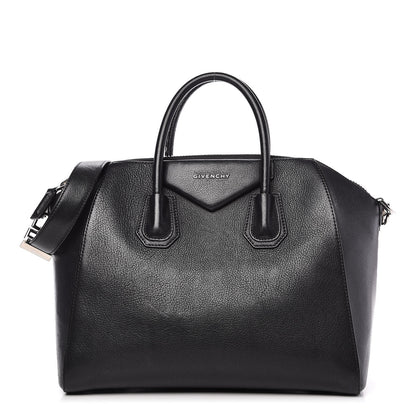 Givenchy Sugar Goatskin Medium Antigona Black 1 of 10