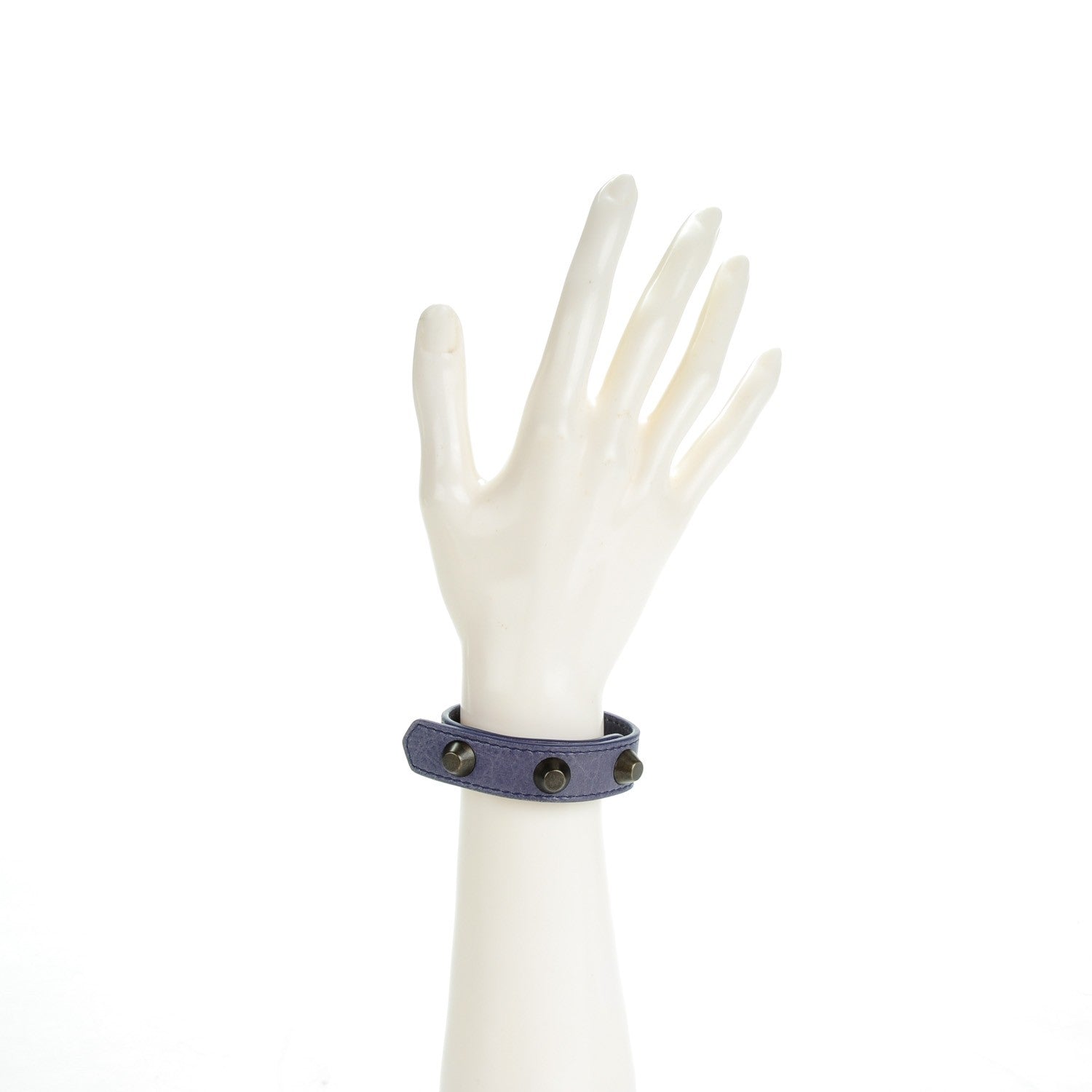 Balenciaga Agneau Classic Hardware Stud Bracelet S Jacynthe 2 of 7